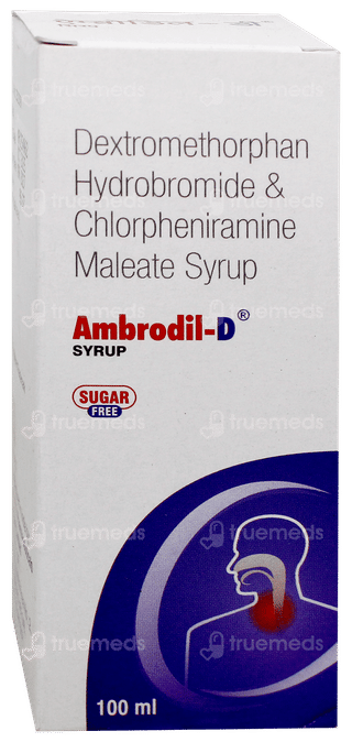 Ambrodil D Sugar Free Syrup 100Ml